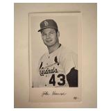 Joe Hoerner facsimile signed photo. 3x5 inches