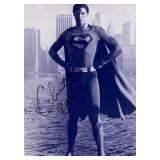 Superman Christoper Reeve facsimile signed  photo