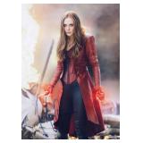 Marvel Scarlet Witch Elizabeth Olsen facsimile...