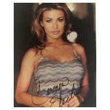 Carmen Electra facsimile signed photo. 5x7 inches