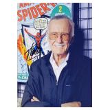Stan Lee facsimile signed  photo