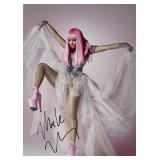 Nicki Minaj facsimile signed  photo