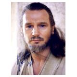Star Wars Liam Neeson facsimile signed  photo