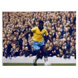 Pel© facsimile signed  photo