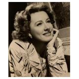 Irene Dunne facsimile signed photo. 3x5 inches