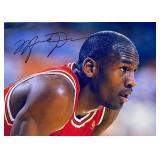 Chicago Bulls Michael Jordan facsimile signed ...