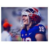 Clemson Tigers Trevor Lawrence facsimile signed...