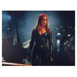 Aquaman Amber Heard facsimile signed  movie photo