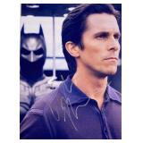Batman Christian Bale facsimile signed  movie...