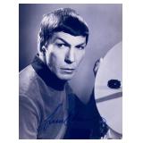Star Trek Leonard Nimoy facsimile signed  photo