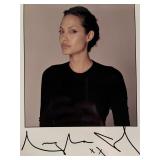 Angelina Jolie facsimile signed photo. 8x10 Inches
