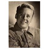 Van Johnson facsimile signed photo. 3x5 inches