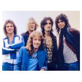 Aerosmith Steven Tyler facsimile signed  photo