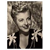 Pamela Britton facsimile signed photo. 3x5 inches