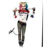 Suicide Squad Margot Robbie facsimile signed photo