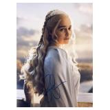 Game of Thrones Emilia Clarke facsimile signed ...