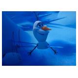 Frozen Olaf Josh Gad facsimile signed  movie photo