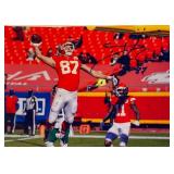 Kansas City Chiefs Travis Kelce facsimile...