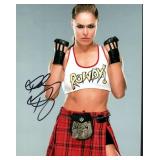 WWE Ronda Rousey facsimile signed photo