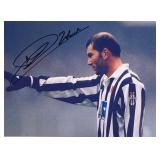 Zinedine Zidane facsimile signed  photo