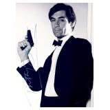James Bond Timothy Dalton facsimile signed  photo