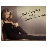 Sarah Michelle Gellar facsimile signed photo....