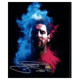 Lionel Messi facsimile signed photo