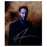 John Wick Keanu Reeves facsimile signed photo