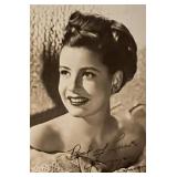 Gloria DeHaven facsimile signed photo. 3x5 inches
