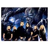 Iron Maiden facsimile signed  photo