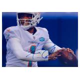Miami Dolphins Tua Tagovailoa facsimile signed ...