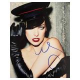 Milla Jovovich signed photo