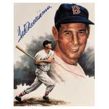 Ted Williams signed photo