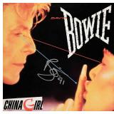 David Bowie China Girl signed album