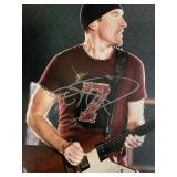 U2 The Edge signed photo