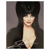 Elvira signed photo