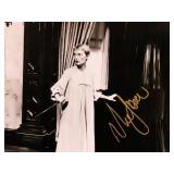 Mia Farrow signed movie photo
