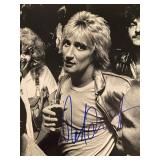 Rod Stewart signed photo