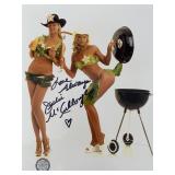 Playboy model Julie McCullough signed photo
