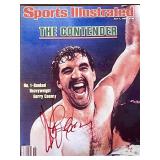 Boxer Gerry Cooney signed Sports Illustrated...