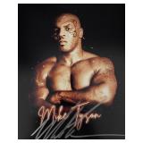 Heavyweight Champion Mike Tyson signed photo
