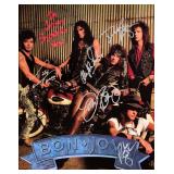 Bon Jovi signed The Jersey Syndicate Tour Book