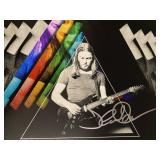 Pink Floyd David Gilmour signed photo