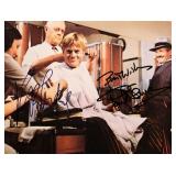 Paul Newman and Robert Redford signed movie photo