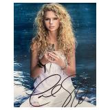 Taylor Swift signed photo