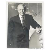 TV host Hugh Downs signed photo