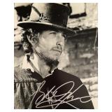 Bob Dylan signed photo