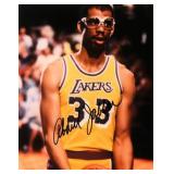 Kareem Abdul-Jabbar signed photo