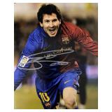 Soccer Legend Lionel Messi signed photo