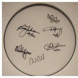 AC/DC signed drum head